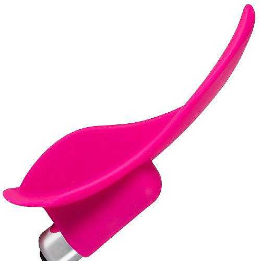 Bondara Bondara Silicone Tongue 10 Function Clitoral Stimulator Pink Vibrators