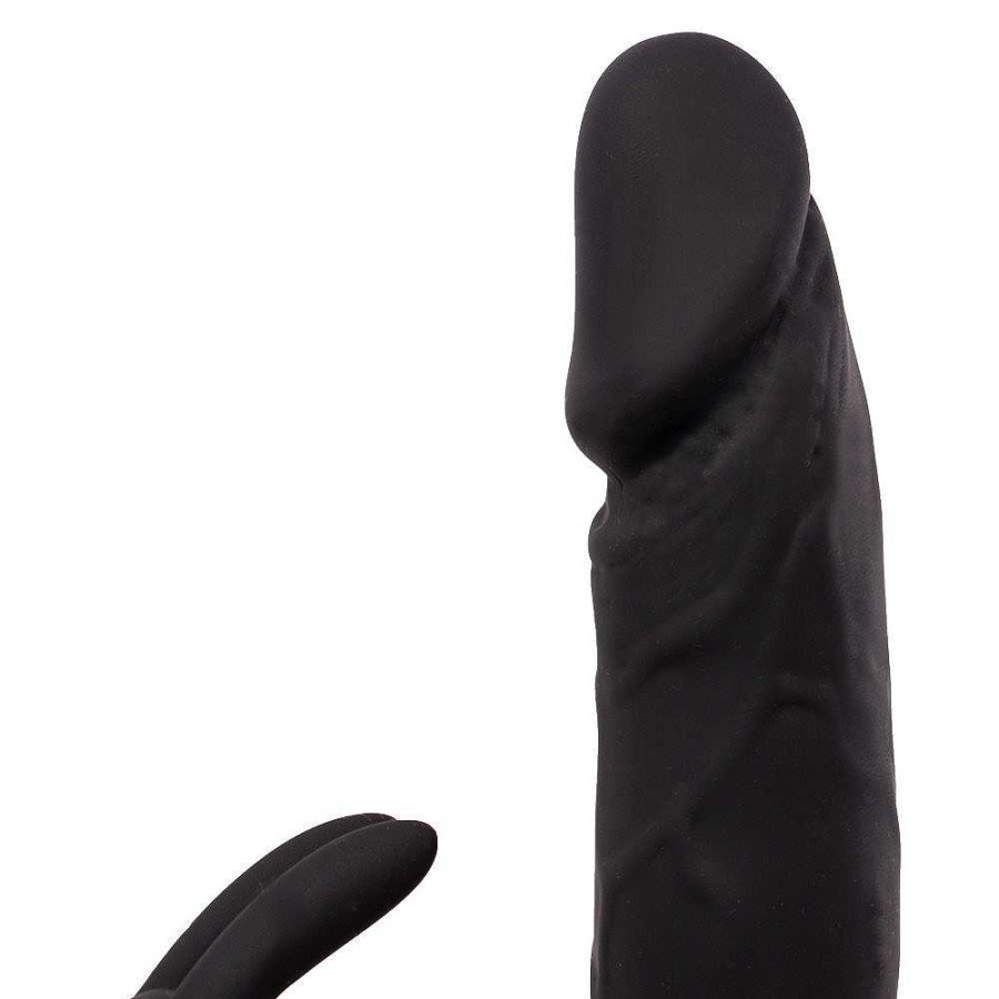 Bondara Bondara Dual Penetration Vibrating Strap-On - 6.5 Inch Black Anal Toys