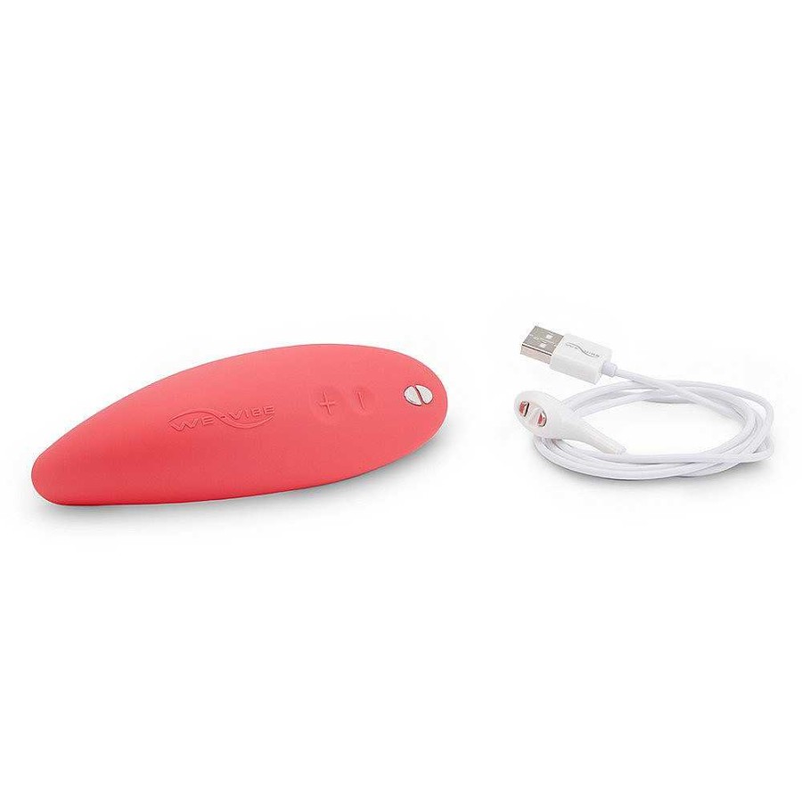 We-Vibe We-Vibe Melt 12 Function App Controlled Clitoral Stimulator Pink Vibrators