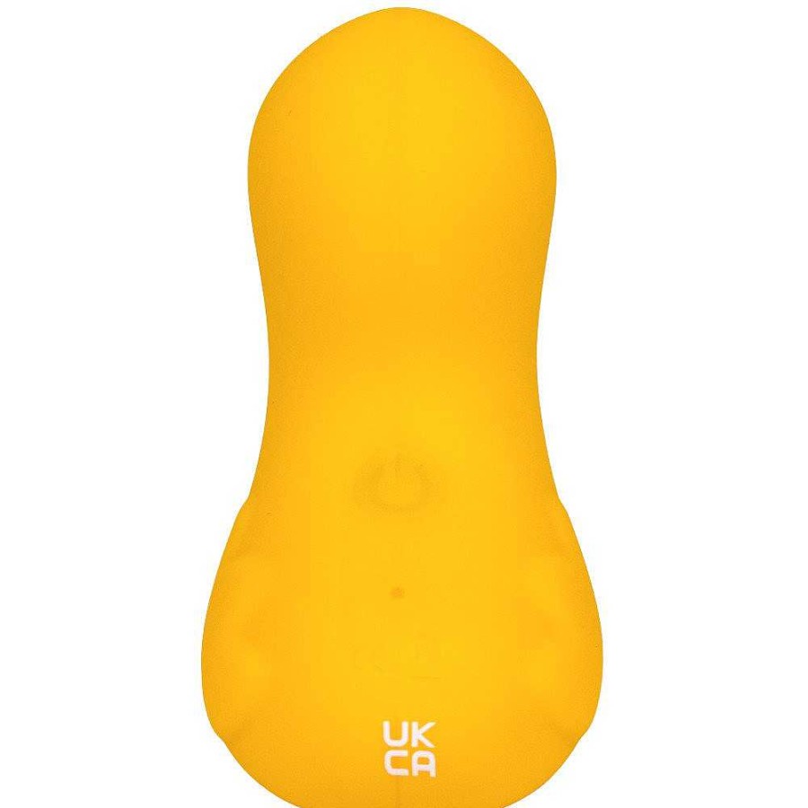 Bondara Sucky Ducky Silicone 7 Function Clitoral Stimulator Yellow Vibrators