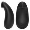 Bondara Bondara Pleasure Pebble Silicone 10 Function Clitoral Vibrator Black Vibrators