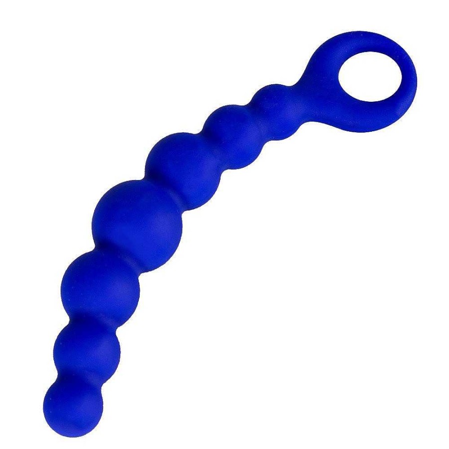 Bondara Bondara Blue Silicone Anal Probe - 8 Inch Bright Blue Anal Toys