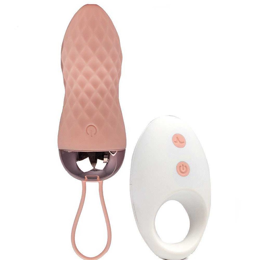 Bondara Bondara Hidden Gem 10 Function Remote Rechargeable Love Egg Pink Love Eggs & Ben Wa Balls