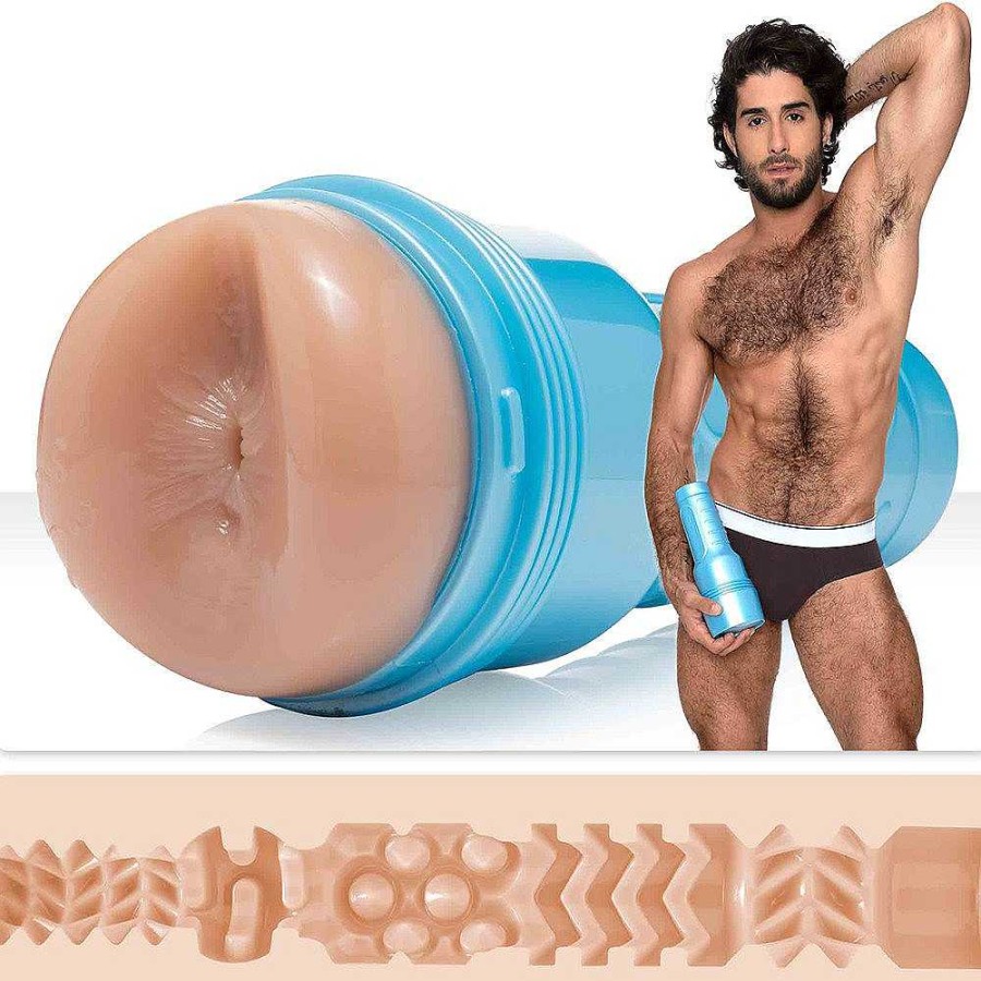 Fleshjack Fleshjack Boys Diego Sans Sex Machine Masturbator - 10 Inch Mid Tone Male Sex Toys