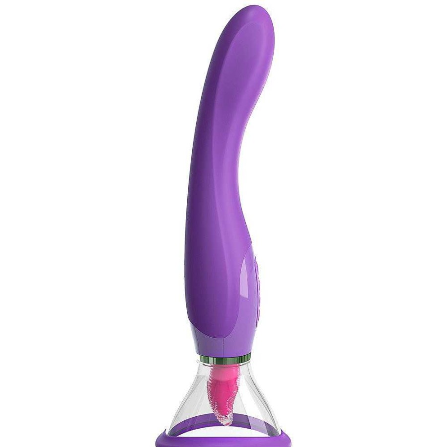 Pipedream Pipedream Fantasy For Her Ultimate Pleasure 3-In-1 Vibrator Purple Vibrators