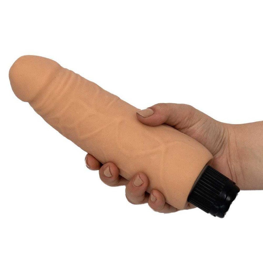 Bondara Bondara Mr Girthy Realistic Vibrating Dildo - 9.5 Inch Light Tone Vibrators