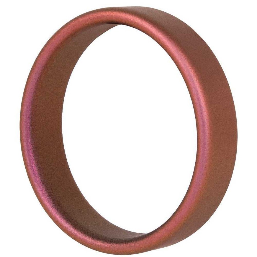 Bondara Bondara Cosmos Silicone Cock Ring Metallic Red Sex Toys For Beginners