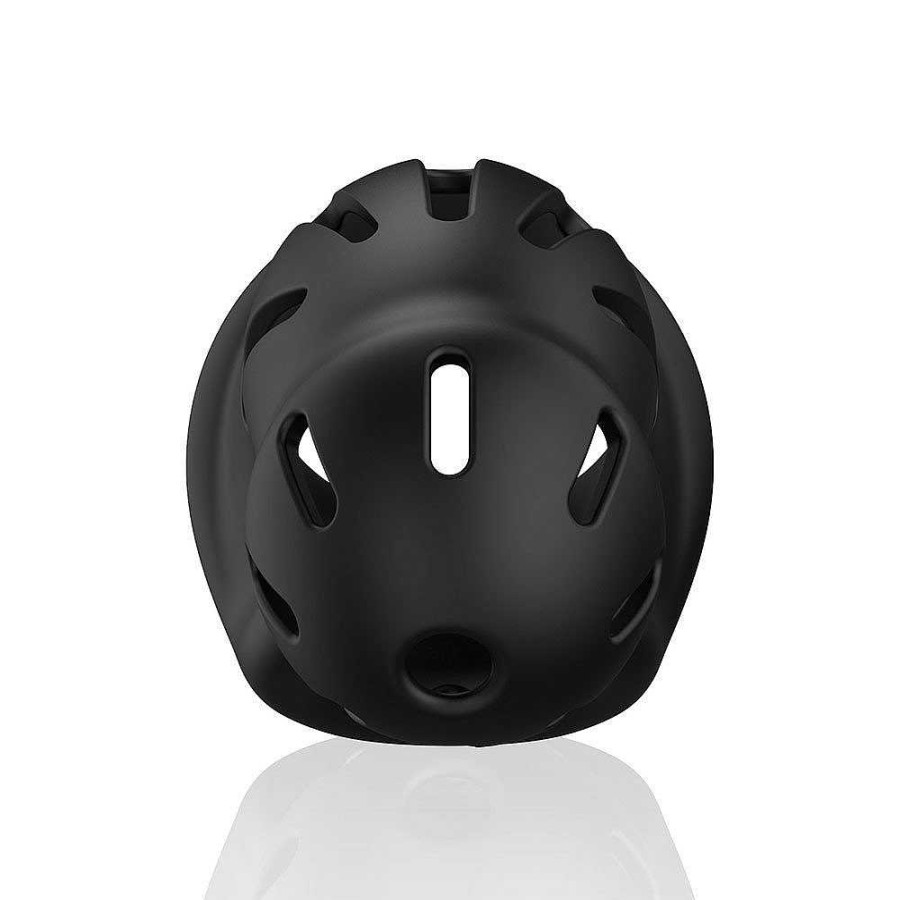 Bondara Mancage Model 27 Ultra Soft Silicone Chastity Cage Black Chastity Devices