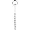 Torment Torment 7-Step Xl Urethral Sound With Through Hole - 14Cm Silver Medical Play Toys