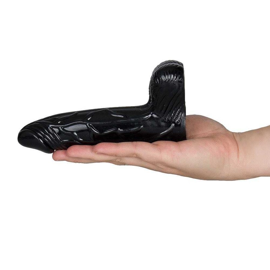 Bondara Bondara Ballsy Dildo - 6 Inch Black Dildos