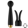 Svakom Svakom Emma Neo 11 Function Webcam Warming Wand With Attachment Black Vibrators