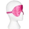 Bondara Bondara Faux Silk Blindfold Pink Blindfolds, Hoods & Masks