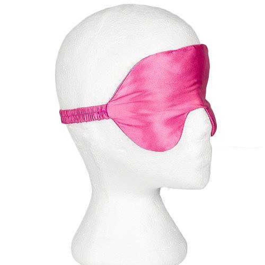 Bondara Bondara Faux Silk Blindfold Pink Blindfolds, Hoods & Masks