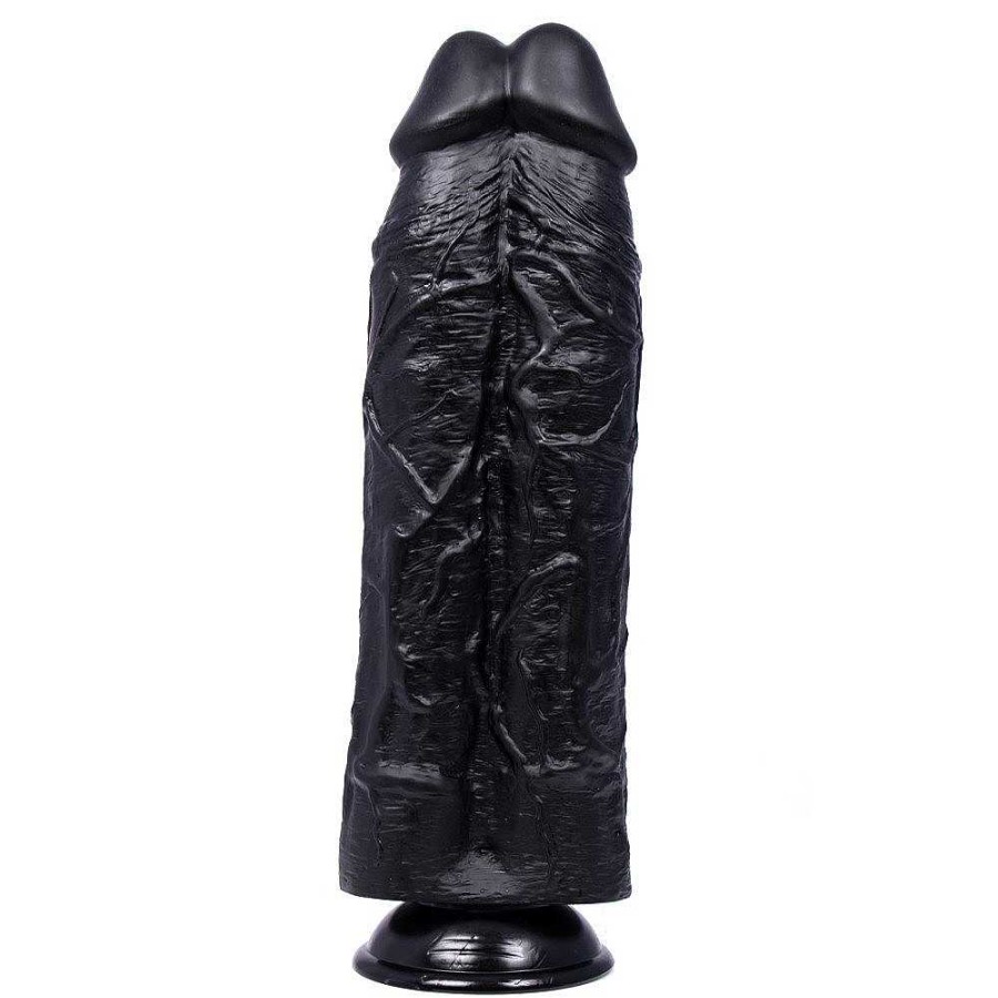 The Monsters The Stunt Double Monster Dildo - 12 Inch Black Dildos