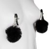 Bondara Bondara Super Furry Nipple Clamps Black Nipple Toys & Clit Toys