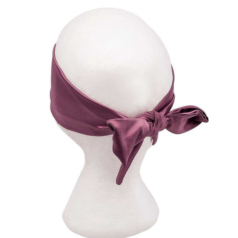 Bondara Bondage Bind & Blush Satin Tie Blindfold Scarf Pink Blindfolds, Hoods & Masks