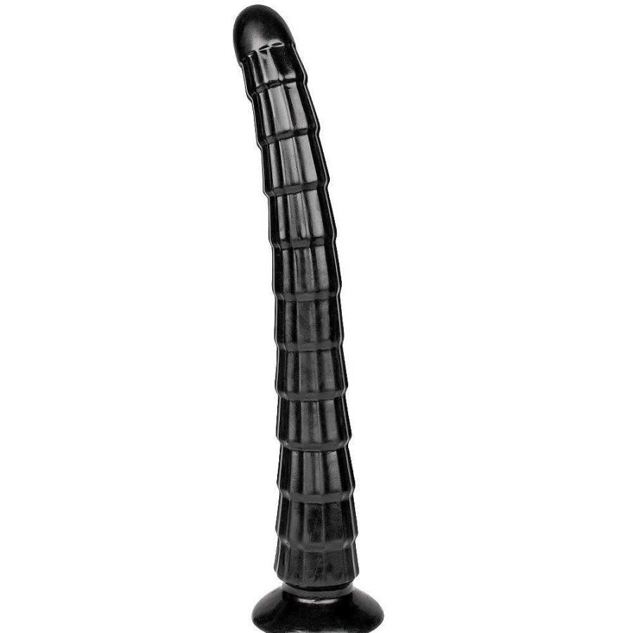 Bondara The Spinal Tap Monster Depth Training Dildo - 15 Inch Black Dildos