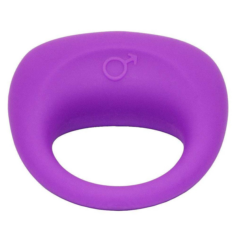 Bondara Bondara Buzz Off Silicone Vibrating Cock Ring Purple Cock Rings