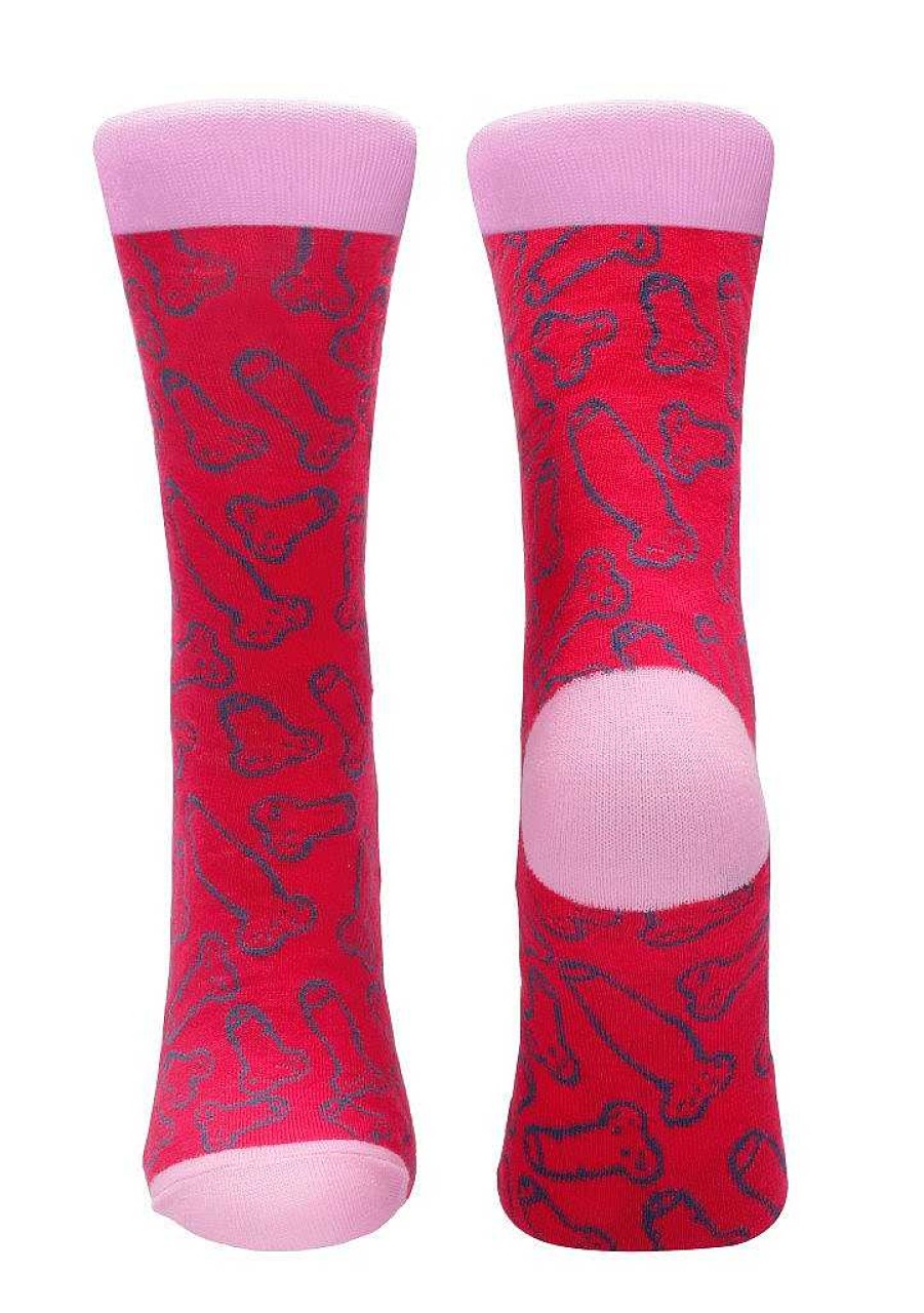 Bondara Cock Socks Pink Adult Gifts & Games