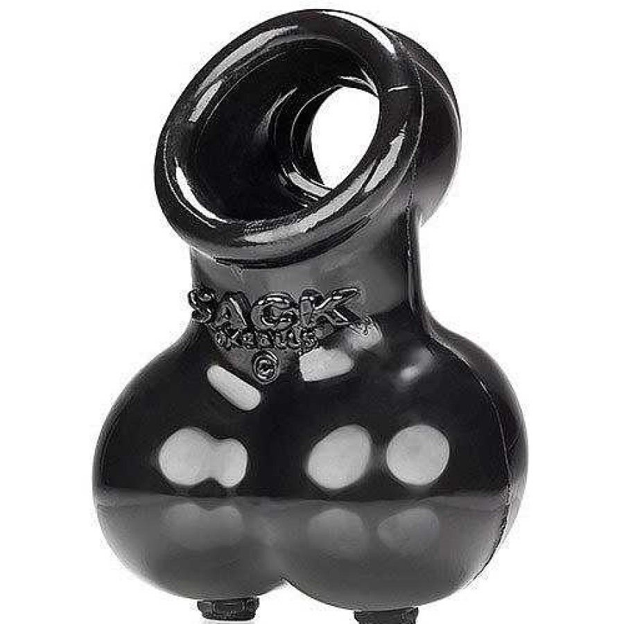 Oxballs Oxballs Sacksling-2 Cock Ring & Ball Bag - 26Mm Black Male Sex Toys