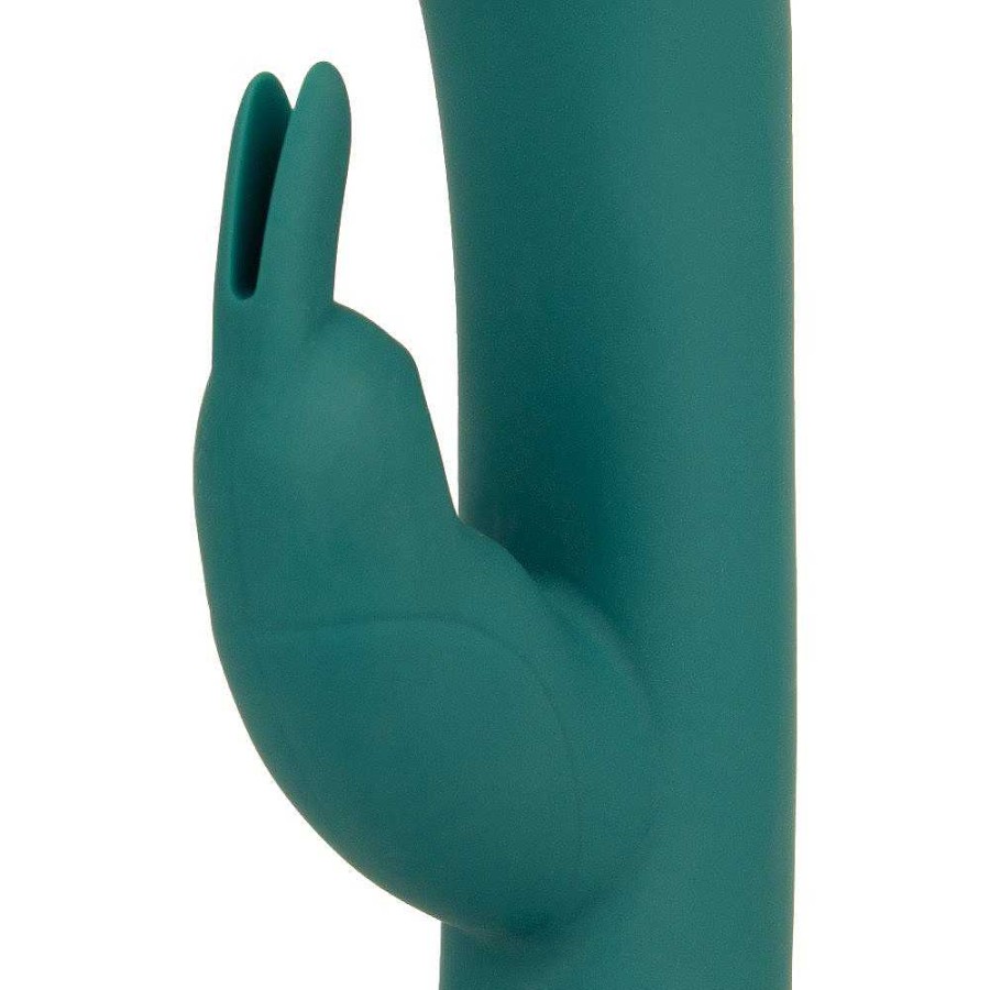 Bondara Mon Amour Silicone 16 Function Rabbit Vibrator Ivy Green Vibrators