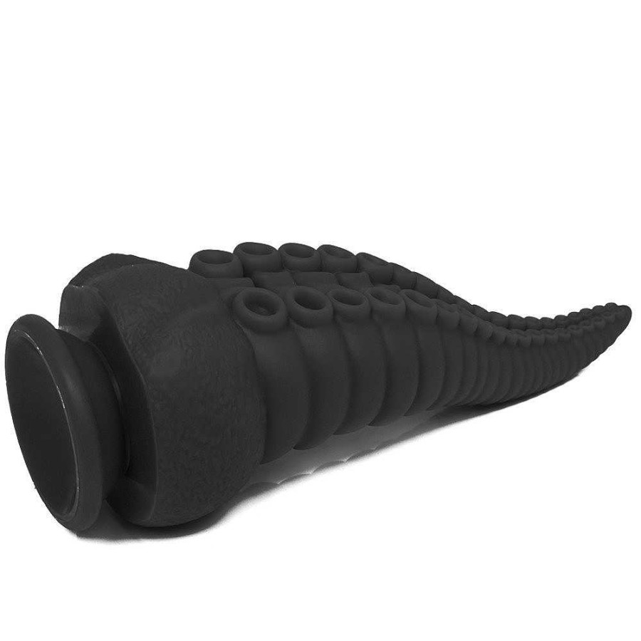 Bondara The Kraken Monster Tentacle Dildo - 9 Inch Black Dildos