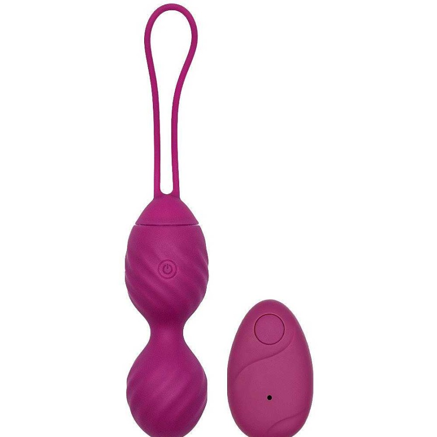 Bondara Bondara Intimate Embrace 10 Function Remote Love Egg Purple Love Eggs & Ben Wa Balls