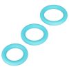 Bondara Bondara Disco Stick Blue Set Of Three Cock Rings Glow In The Dark Male Sex Toys