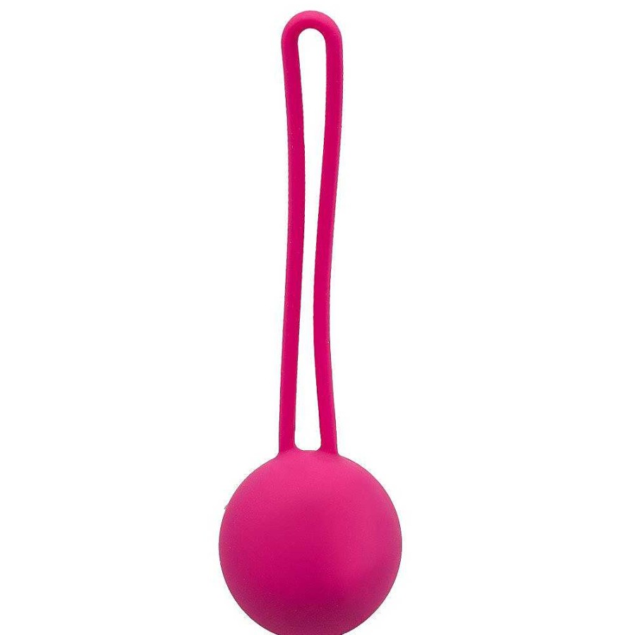 Bondara Inner Strength Silicone Jiggle Balls - 40G, 54G Or 64G Plum Love Eggs & Ben Wa Balls