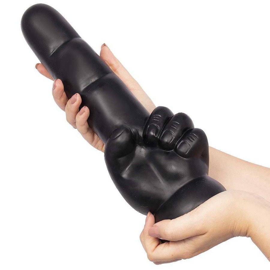 The Monsters The Finger Bang Monster Dildo - 12 Inch Black Dildos