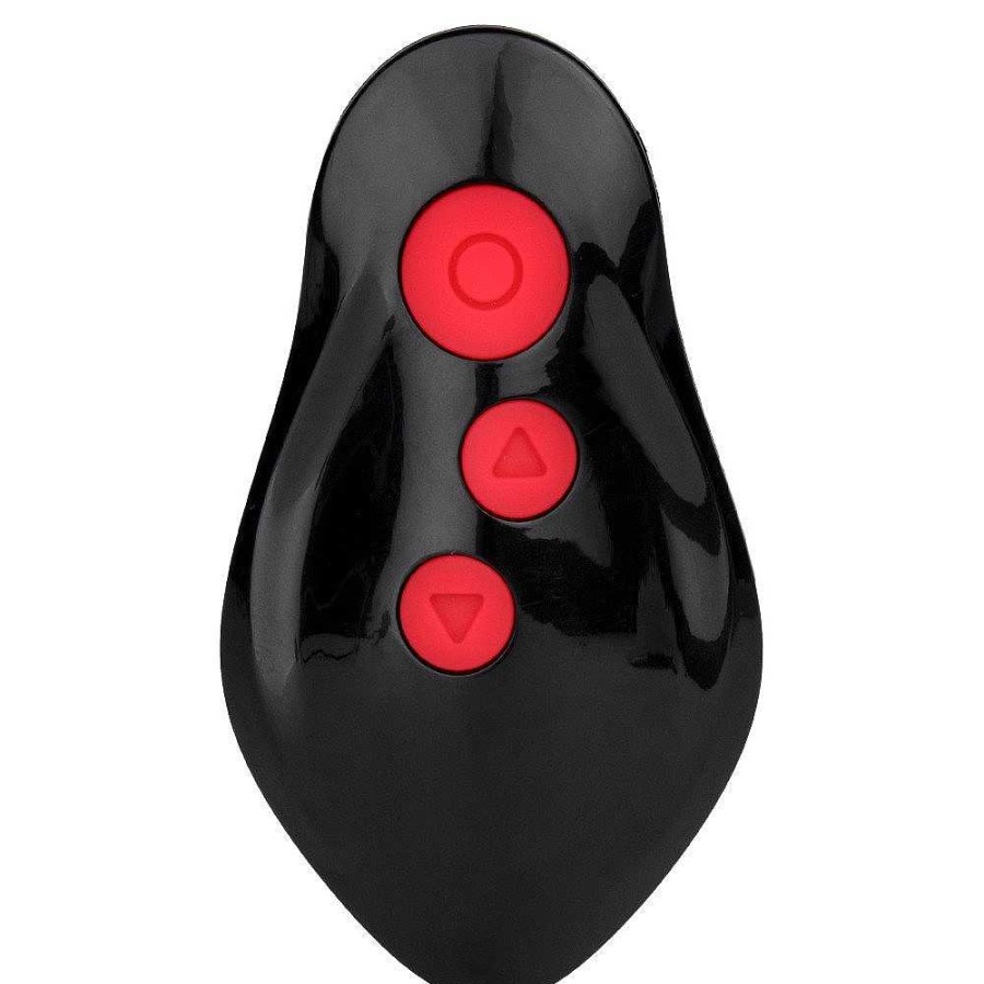 Bondara Sex Sparks Transformer E-Stim Remote Expanding Butt Plug - 4 Inch Black Electro Sex Toys