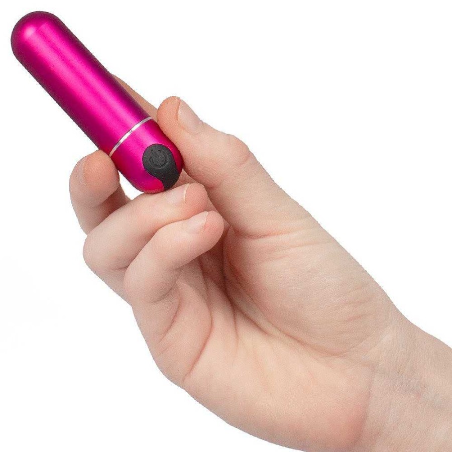 Bondara Bondara Swift 10 Function Metal Rechargeable Bullet Vibrator Pink Vibrators