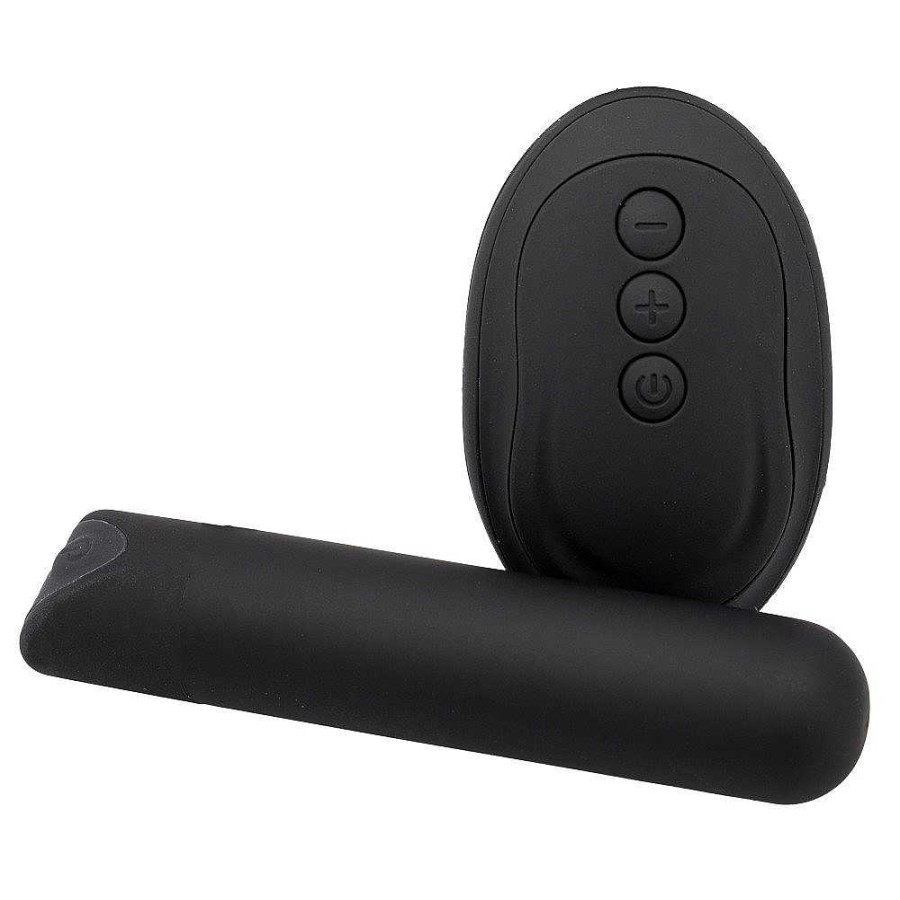 Bondara Bondara 10 Function Remote Control Rechargeable Bullet Vibe Black Vibrators