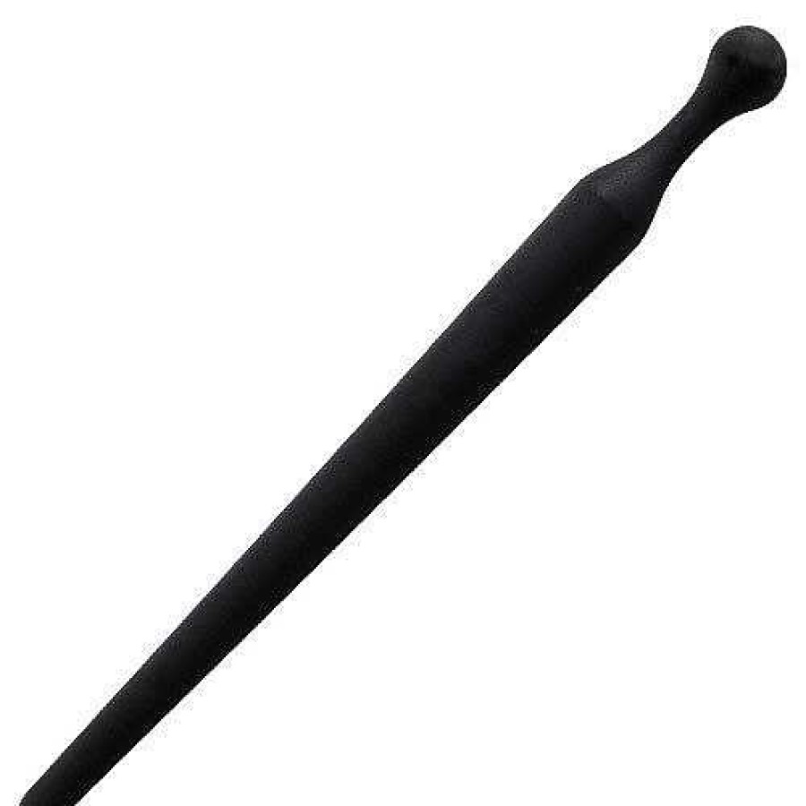 Bondara Bondara Silicone Smooth Straight Penis Plug - 10.5Cm Black Medical Play Toys