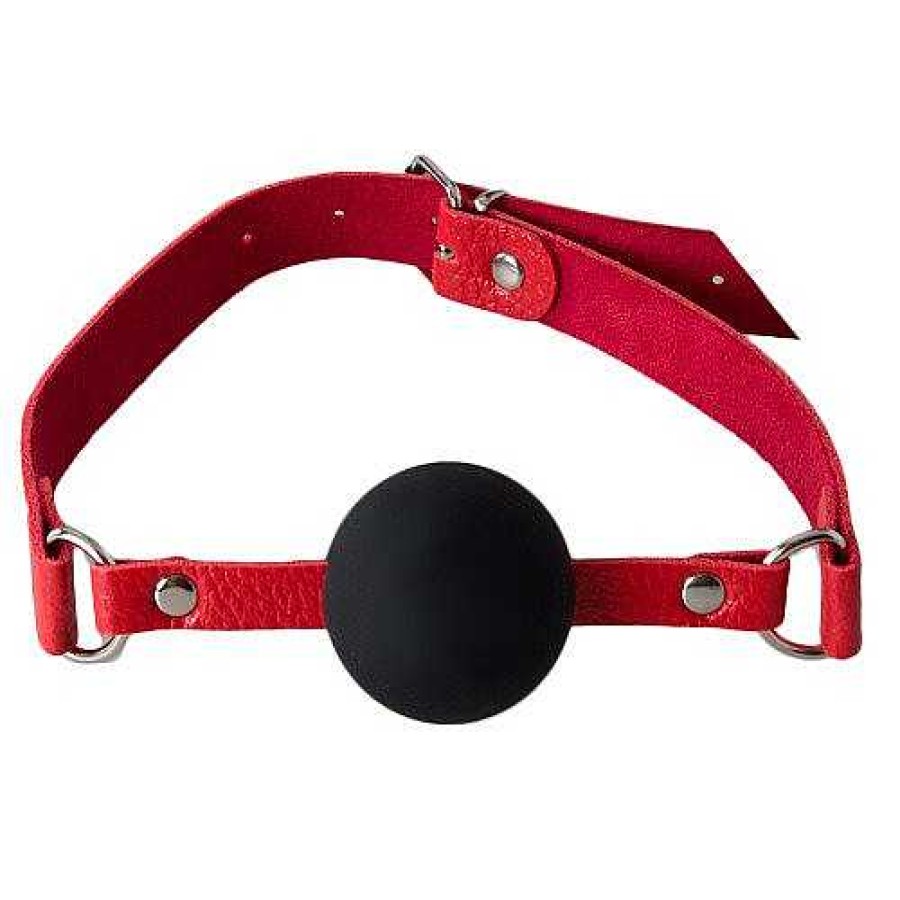 Bondara Bondara Faux Leather 9 Piece Bondage Set Red Bondage Restraints & Handcuffs