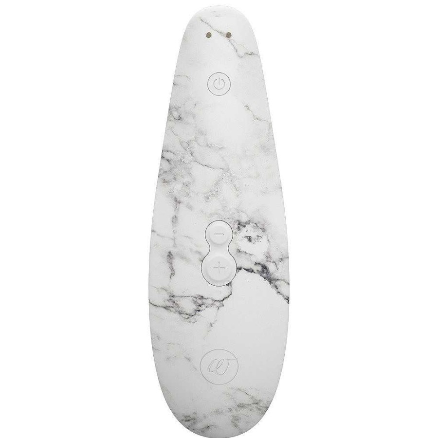 Womanizer Womanizer Marilyn Monroe Marble 10 Function Clitoral Stimulator White Vibrators