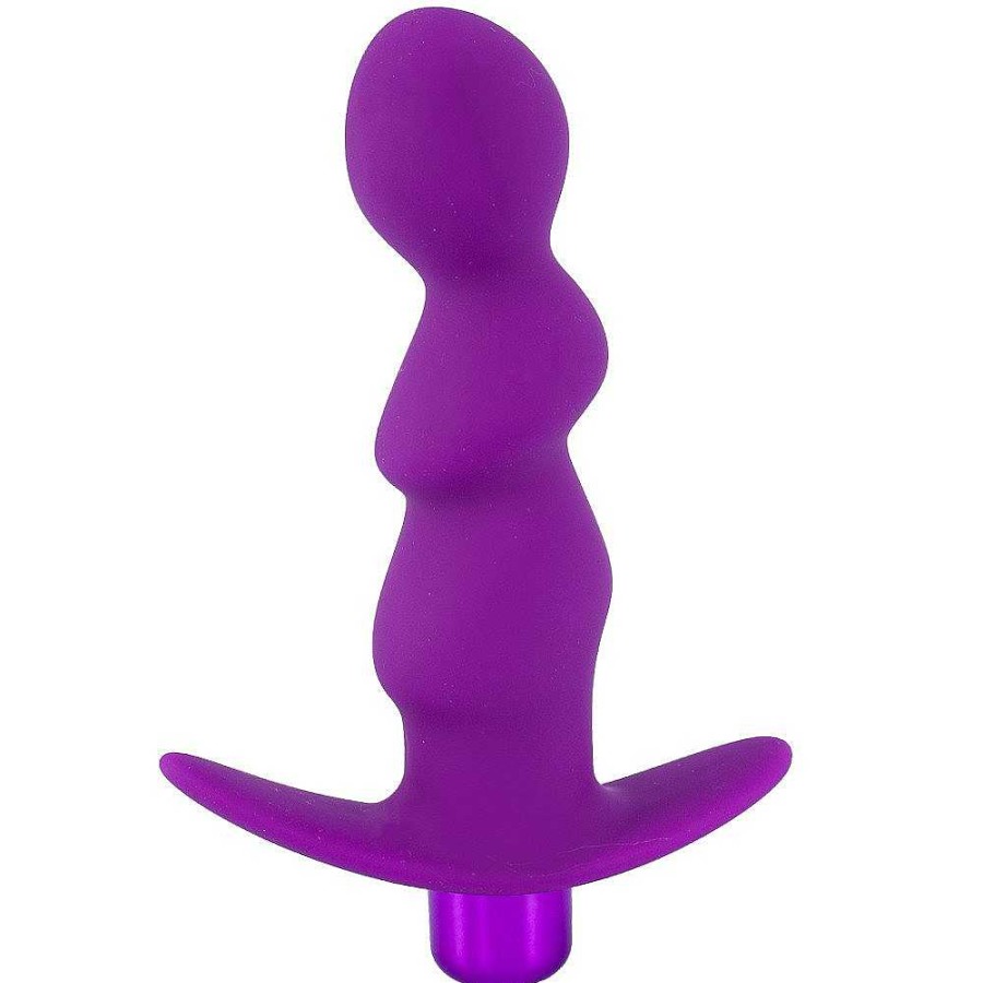 Bondara Bondara Trinity 10 Function Vibrating Butt Plug - 5 Inch Purple Anal Toys