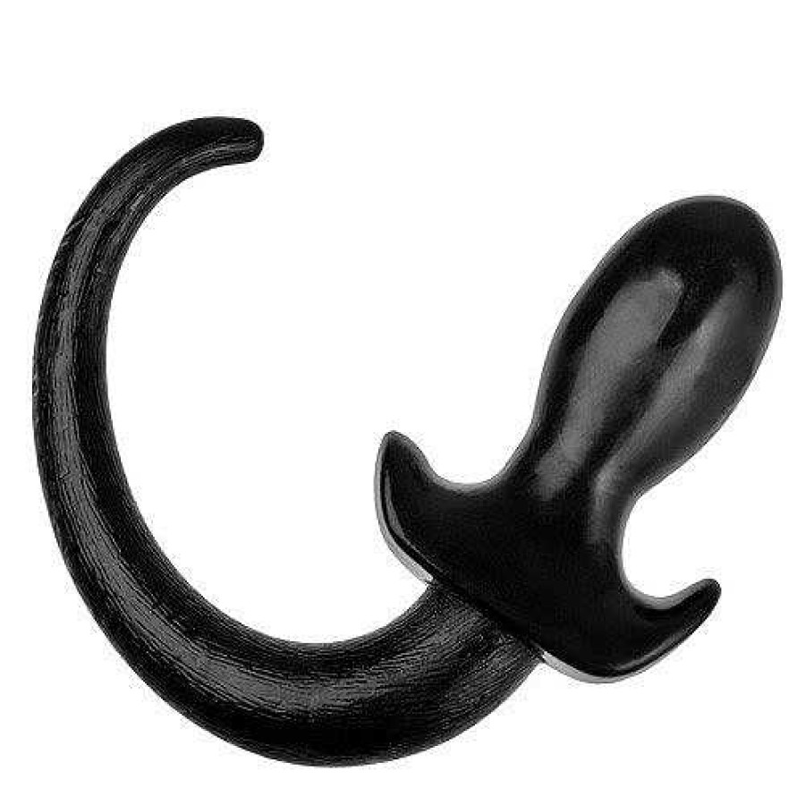 Bondara Dog Tail Butt Plug Black Anal Toys