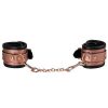 Bondara Bondara Luxe Rose Gold Real Leather Premium Set Bondage Restraints & Handcuffs