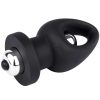 Bondara Bondara Touchy Situation Vibrating Butt Plug - 2.8 Inch Black Anal Toys