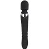 Bondara Bondara The Works 13 Function Thrusting Wand And G-Spot Vibrator Black Vibrators