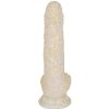 Bondara Bondara Star Glitter Real Feel Dildo - 5 Inch Clear With Stars Dildos