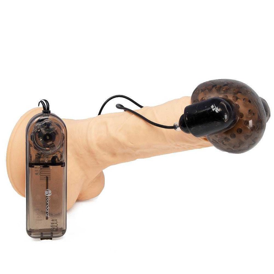 Bondara Bondara Headbanger Remote Vibrating Masturbator - 2 Inch Black Male Sex Toys