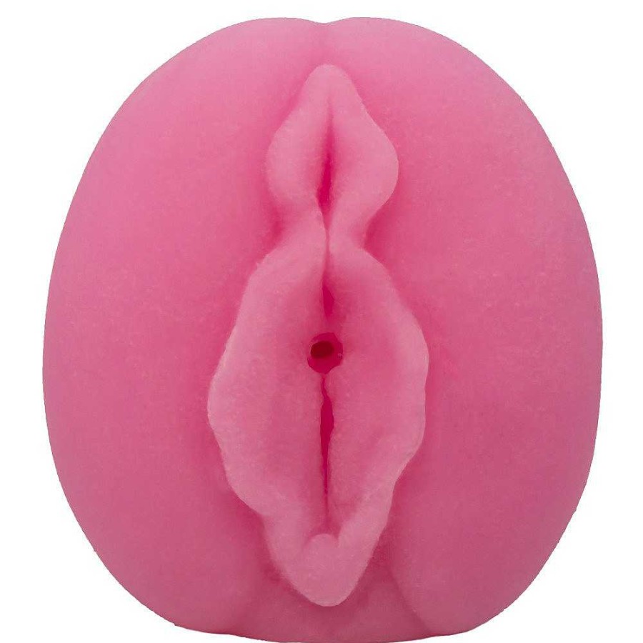 Bondara Tight-Lipped Pussy Masturbator Pink Male Sex Toys