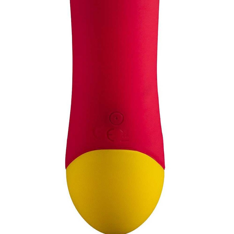 Romp Romp Jazz Silicone 10 Function Rabbit Vibrator Berry Vibrators