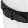 Bondara Bondara Matte Handcuff To Hip Belt Restraint Black Bondage Restraints & Handcuffs