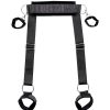 Bondara Bondara Velvet Sex Position Sling With Cuffs Black Bondage Restraints & Handcuffs