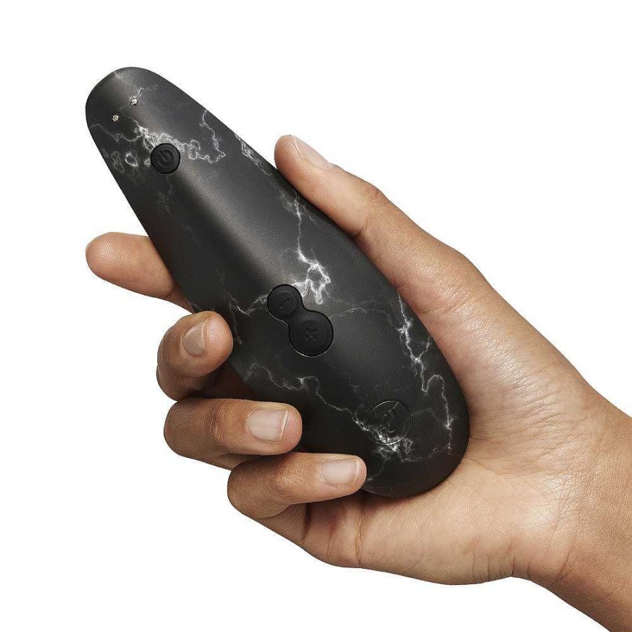 Womanizer Womanizer Marilyn Monroe Marble 10 Function Clitoral Stimulator Black Vibrators