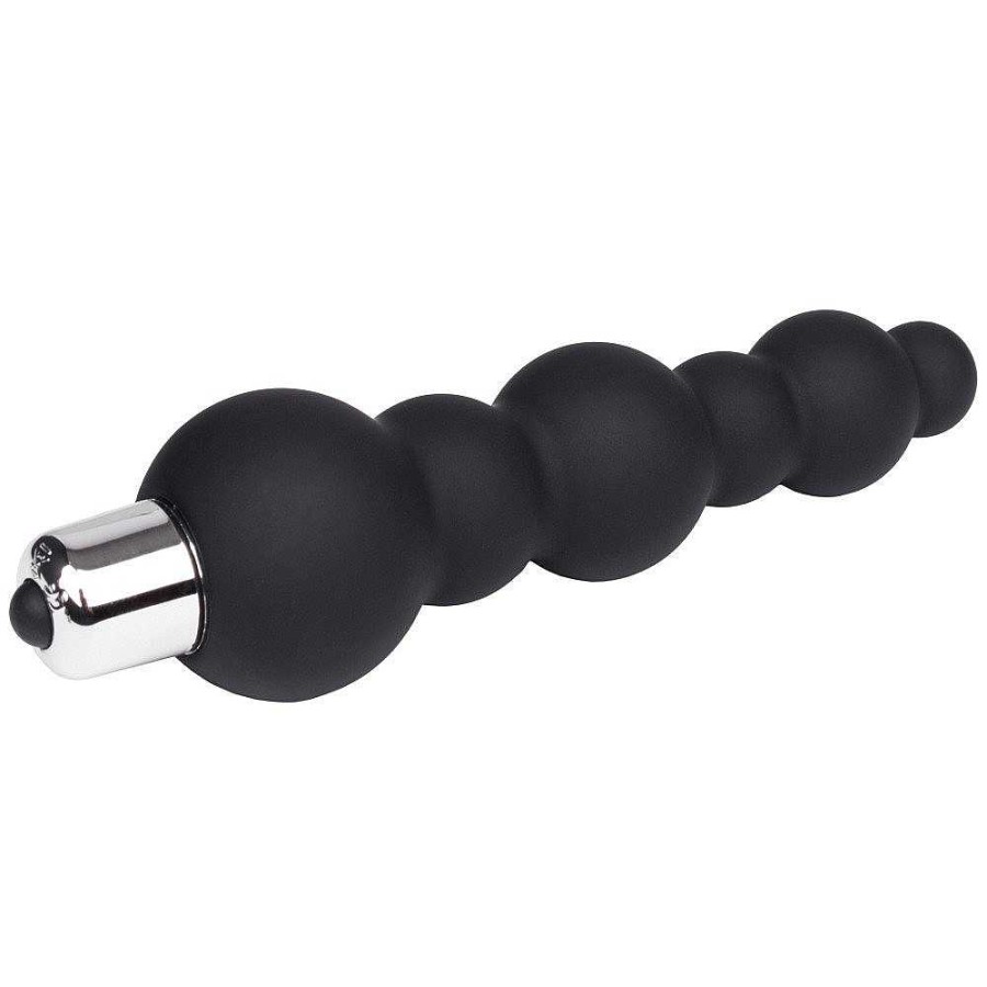 Bondara Bondara Bubble-P Beaded Anal Vibrator - 5.5 Inch Black Anal Toys