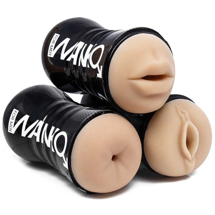 Bondara Wanko Realistic Masturbator - 6.5 Inch Light Tone Male Sex Toys